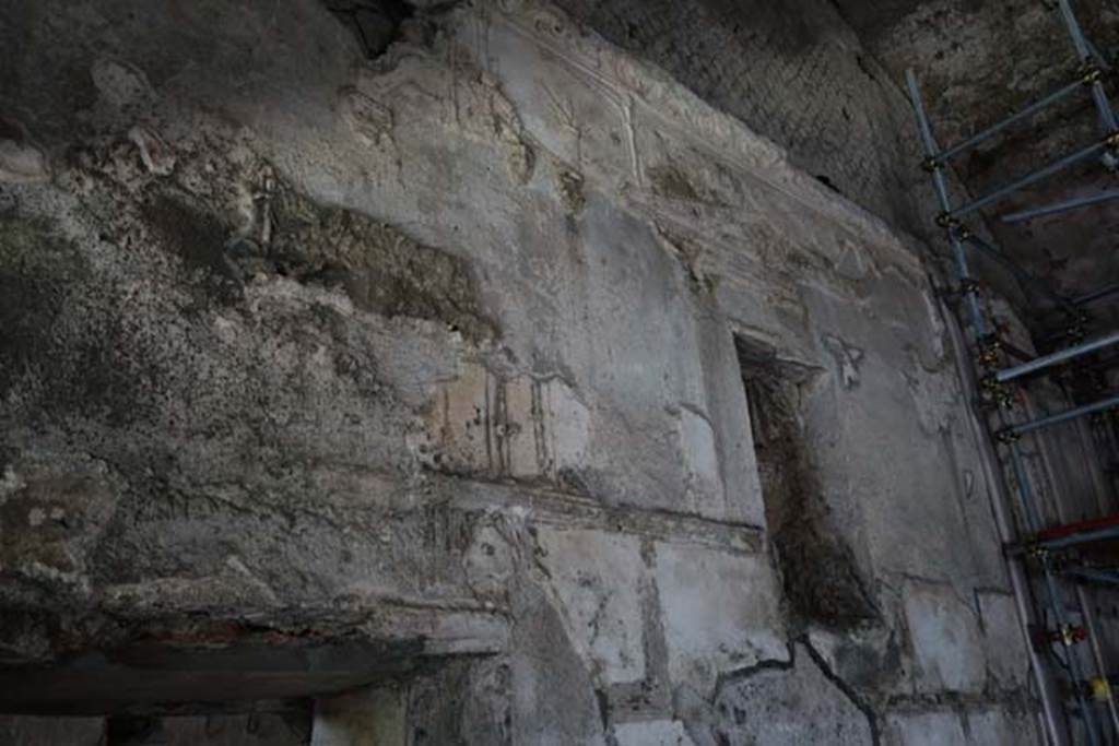 Suburban Baths, Herculaneum. June 2014. West wall of second larger caldarium. Photo courtesy of Michael Binns.